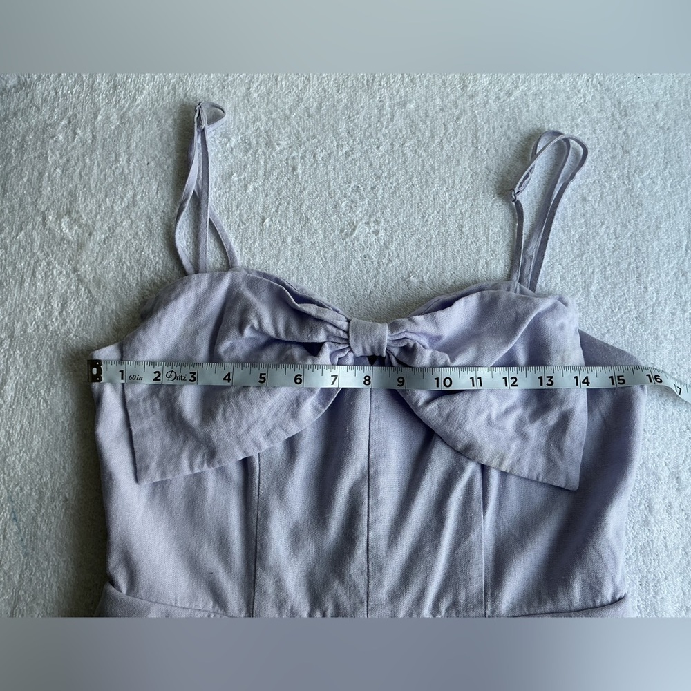 Altar'd State Arlet Bow Dress Sz M - Picture 14 of 16